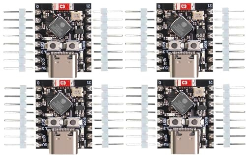 DUBEUYEW 4x ESP32-C3 Super Mini Development Board Mini ESP32 C3 for Arduino
