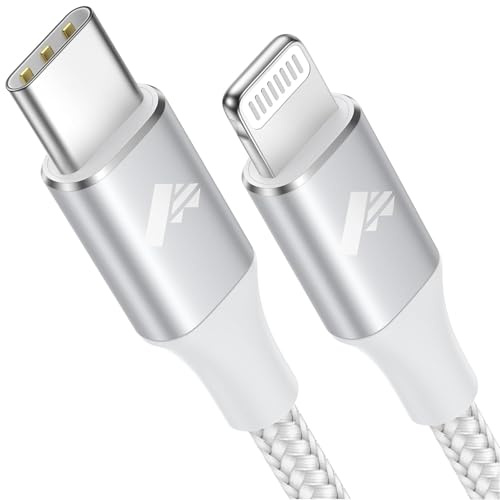 Lightning Kabel USB C, 2M iPhone Ladekabel [Apple MFi Zertifiziert] USB C auf Lightning Kabel Nylon Power Delivery Schnellladekabel iPhone USBC für iPhone 14 13 12 11 Pro Max XS XR 8Plus iPad