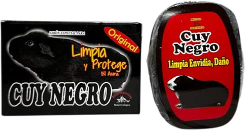 Savon ésotérique Cuy noir mystique ésotérique 100 g. - Nettoie et protège l'Aura - HOSTENATURA