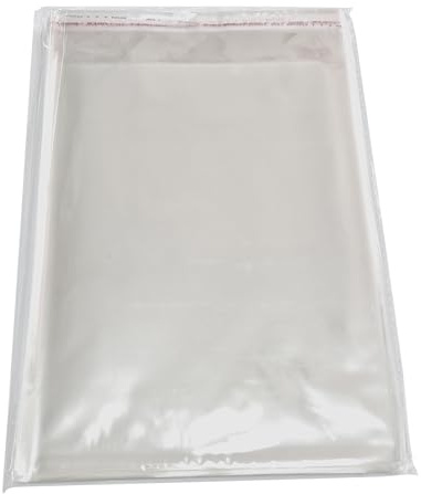 RIVERMEDIA DVD Wrapping Sleeves – Standard 14 mm Clear Over-Wrap Covers for Standard DVD Cases (Multiple Pack (200)