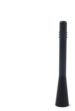 Antena de Radio para Coche Compatible con VW, BMW, Mercedes-Benz, Mazda, Audi y Toyota. Antena automotriz(Black,Short)