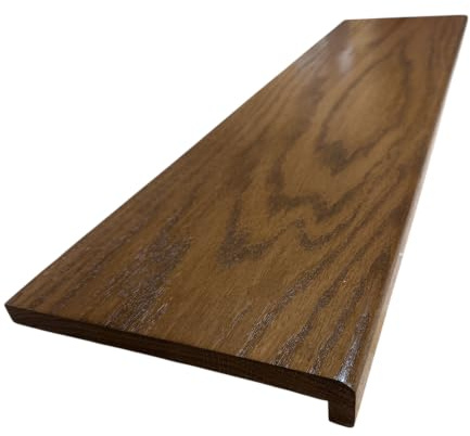 Solid Oak Wood Boards Window Sill with Lip Bulnose (L) 1500mm x (W) 150mm x (T) 22mm | Supplied unfinished, these window boards are ready to be oiled, stained, or varnished to match your interior scheme.