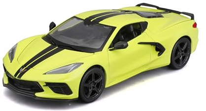 Bauer Spielwaren 31527-00000045 31527 Maisto Chevrolet Corvette Stingray Coupe '20 1:24 Modellauto, grün