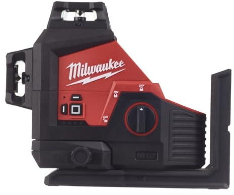 Akumuliatorinis lazerinis 360 laipsnių nivelyras M12 3PL-0C Milwaukee