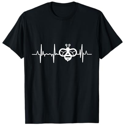 Battement de cœur de l'apiculteur Abeille à miel Apiculture T-Shirt