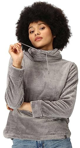 Regatta Damen Bardou Fluffy Pullover Fleece, Storm Grey, 38