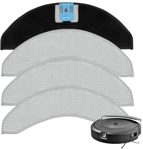 Chuancheng 4 Piezas Reemplazo de la Almohadilla del trapeador para iRobot Roomba Combo J7 Plus/ J7+/ J7/ J9 Plus/ J9+/ 10Max Robot Aspirador