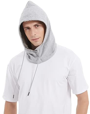 SHINRAY Sombrero EMF,Faraday Fabric Liner Brain Coat,EMF Cap,Campana de protección EMF,5G,WiFi,Blindaje de Torres celulares, Gris (Hombres), Talla única
