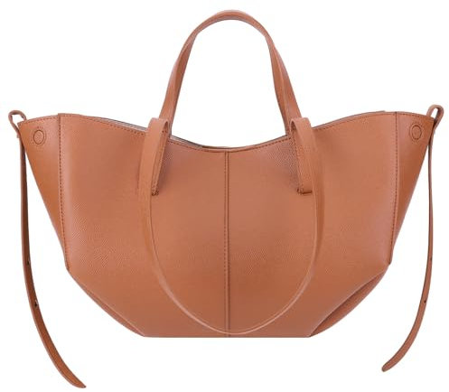 TIAASTAP Tote Bag Kunstleder Handtasche Damen Groß Shopper Tasche Elegante Schultertasche Gross Umhängetasche Henkeltaschen Shopper Bag Handbags Tragetasche Beuteltasche für Einkaufen Reisen