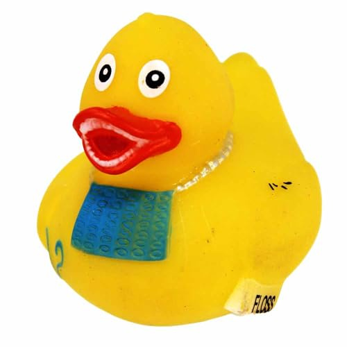 Zahnarzt Gummiente – Ca. 5 cm, Niedliche Gestaltung, Aus Vinyl, 3 Motive Wählbar (Patient)