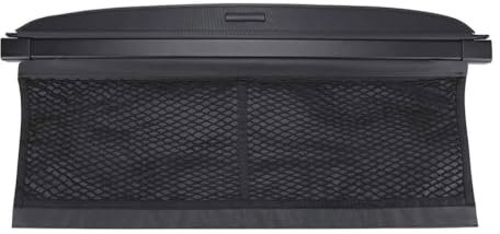 Zzbyz Auto Laderaumabdeckung Kofferraum für Smart fortwo 451 2009-2014,Schutz Der PrivatsphäRe Abdeckung Cargo Cover Kofferraumabdeckung Rollo