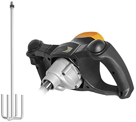LYDBMYT Miscelatore di riduzione a Tre stadi, Miscelatore Elettrico Portatile per calcestruzzo e Cemento, 950 W, Regolabile a 6 velocità, utensile per Trapano per Malta, intonaco, Cemento, AC 220 V
