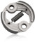 Embrague de Aluminio Desbrozadora Compatible con Kawasaki TD33 TD40 TD48 TH34 TH43 TH48 TJ35E TJ45E, Embrague Piezas de Repuesto Herramienta de Jardín Cortahierbas