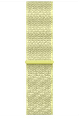 Apple Watch Band - Sport Loop - 46 mm - Neongelb - One Size (passt den meisten Handgelenken), Nylon