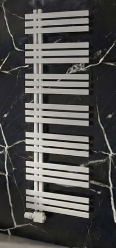 Schulte Ignis Design-Heizkörper 180 x 60 cm Weiß, 778 Watt, Pulverbeschichteter Stahl-Heizkörper für Zentralheizung, Moderner Bad- & Wohnraumheizkörper mit Wandhalterung