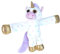 Wild Republic Huggers - Pulsera de peluche de unicornio (20 cm), diseño de lunares , color/modelo surtido