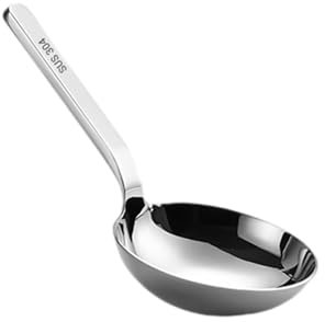 Cazzuola multiuso Spesse Teste In Acciaio Inox Cucchiaio Funzionale Per Utile Efficiente E Cucina Catering Cazzuola