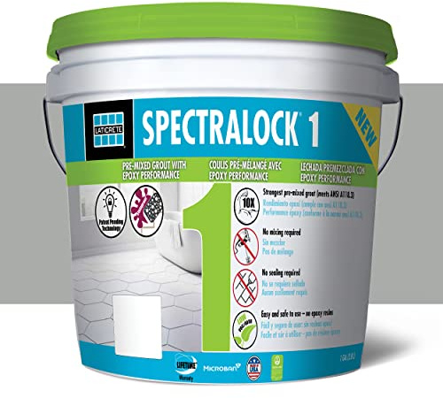LATICRETE SPECTRALOCK® 1 Pre-Mixed Grout #89 Smoke Grey