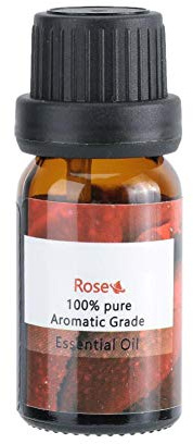 Olio essenziale di rosa, olio essenziale di massaggio alla rosa 10 ml, estratto di rosa naturale al 100%