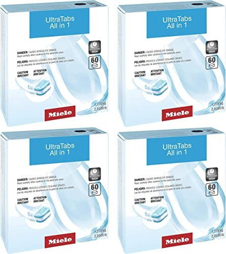 Miele Dishwasher Detergent Tablets, 240 Pieces