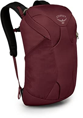 Osprey Farpoint Unisex Reiserucksack Zircon Red O/S - Fassungsvermögen 15L