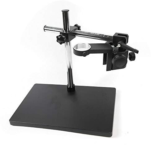 Digital Mikroskop Halter Ständer Stativ Universal 10-265mm einstellbare professionelle Basis Ständer Lift Halterung Heavy Duty Halter, Verfahrweg 60 mm