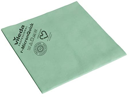 Vileda Professional Bayeta r-MicronQuick Microfibra Verde 5 Unidades