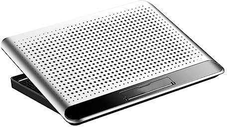 BESTonZON Aluminum Alloy Notebook Cooler Gaming Laptop Accessories Computer Stand Quiet Cooling Fan