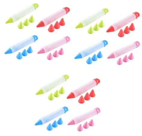 PRETYZOOM 48 STK Kuchenpinsel Russisches Sahnepumpe Gebäck Stift Kuchen Schreiben Stift Creme Dekorationswerkzeug Bleistiftlöffel Dekorieren Kuchendekorationszubehör Der Beste Russland