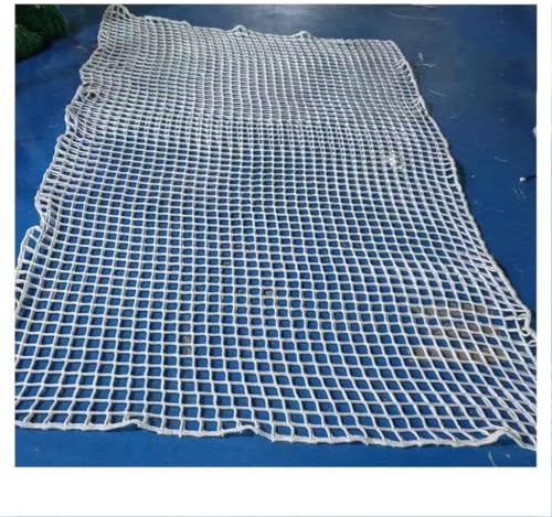 Filet pour cabane d'arbre Filet à Grimper pour cabane d'arbre Double Couche Filet pour Terrain de Jeu Kids Outdoor Climbing Cargo Net(3X4.5m)