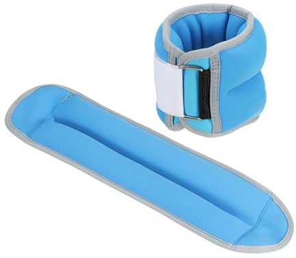 PATIKIL Knöchelgewichte, Beinschlaufen Verstellbare 3lb Knöchelgewicht-Sets, Blau.