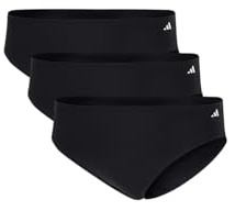 adidas Bikini (3 Pezzi) – Sport Active Light Flex-Packaged Panties – Biancheria Intima Comoda, 000 Nero, XL