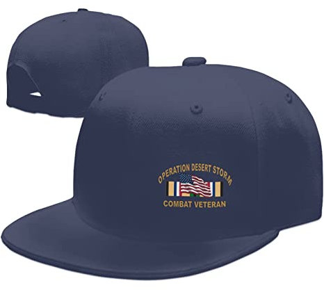 Baseball Kappe Kampfveteran Der Operation Desert Storm Baseball Cap Vintage Baseball Mütze Snapbacks Freizeit Basecap Für Herren, Damen, Running
