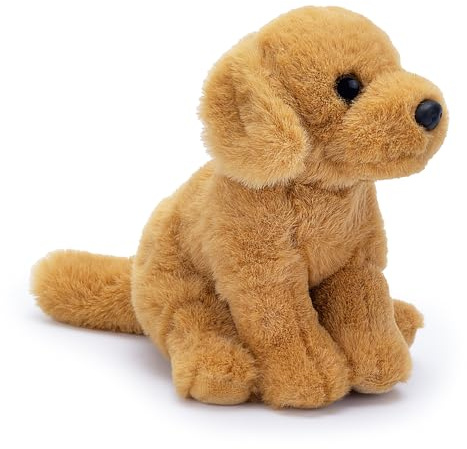 Zappi Co Bailey der Golden Retriever Plüschhund (15cm) - Goldener Welpe - Weich, Kuschelig, Recycelt - Liebling der Familie zum Kuscheln