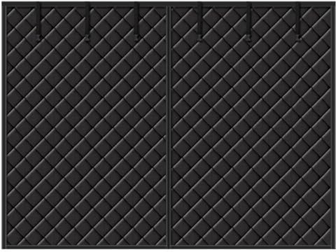 Garage Door Curtain, Garage Magnetic Thermal Insulated Door Curtain, Cold and Waterproof, Windproof and Warming, Oxford Cloth, Heavy Duty Door Screen Insulation Cover for Winter 275*215cm/9*7ft