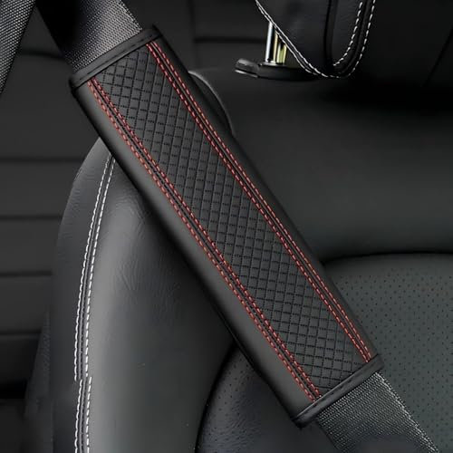 Auto Gurtpolster für Seat Leon ST Cupra 5F ab Bj.2015, Auto-Sicherheitsgurtschutz Auto Sicherheitsgurt Schulterpolster sicherheitsgurt polster 2 Stück(B)