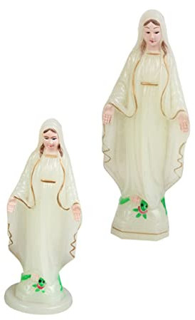 Alipis 1 Satz Jungfrau Maria Schreibtischdekoration Figuren Geburt Wandtattoo Mädchen Graceling Gracy Replicas Babygeschenk Basteln Wohndekoration Katholizismus Schmuck Plastik 2st
