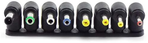 Greabuy Set of 8Pcs/10Pcs Laptop Power Adapter Tips Connectors Set for Various Notebook Models