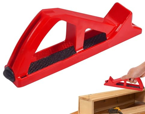 Arroopu Rabot à s de Plâtre - Façonneur de Bords de de Plâtre à Main,Outil Portable De Finition Pour Cloisons Sèches Métal Tendre Argile Poterie