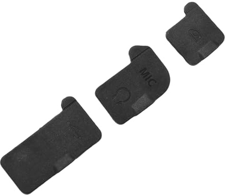 Jiawu Precisionsanpassning - USB -kapitel för D780, Förseglat Mot Damm och Vatten, Vilket Förbättrar Kamerans Estetik, Gummitäckningen i USB porten på 3 Paket för Professionella Fotografer