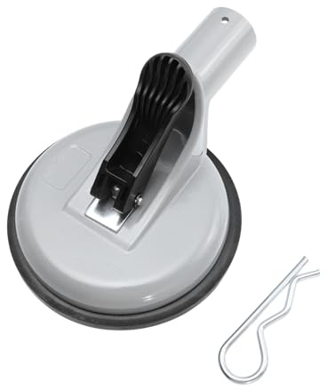 SHINEOFI Flagpole Halter Aluminiumlegierung Praktische Fahnenmast Halterung mit Saugnapf Robust und Windfest Einfache Befestigung für Festival Feier Werbefahnen Vielseitige Befestigung