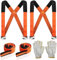 Lifting Straps for Movers, ZIZINET Moving Strap Load Capacity 150 kg for Heavy Objects, Goods, Furniture, 2 pcs Moving Lifting Straps with Bonus 2 Pair Gloves
