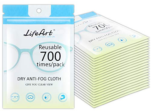 20 Pack Anti-Fog-Tuch, Brillenreinigungstücher, Reinigungstuch für Brillen, Tabletten, Bildschirme, Objektivtuch für Kameraobjektive
