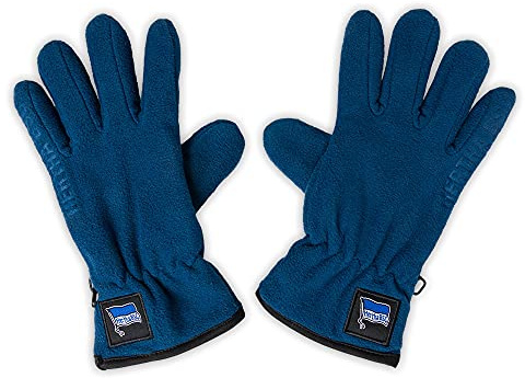 Hertha BSC Berlin Fleecehandschuh blau Handschuhe Gr. XS-XL Unisex - Plus Lesezeichen I Love Berlin