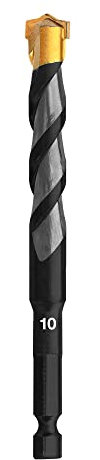Broca multimaterial Ø 10mm Multi Construction Ultimate Professional Hex-9 Rotary and Impact Drills Accesorios, perforación multiusos para bloque de metal, ladrillo, baldosas blandas de madera