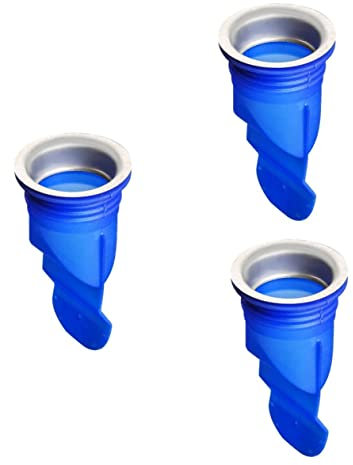 Alipis 3stücke Abfluss Dichtungs- Für Badezimmer Geruchsstopper Rückflussverhinderer Geeignet Für Toiletten Küche Badezimmer Und Hochwertigem Thermoplast Einfach Zu Verwenden Und