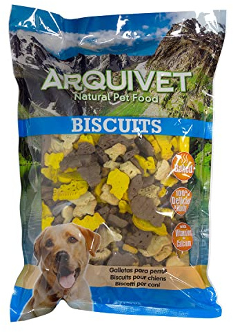 ARQUIVET Biscotti per Cani Animal Mix 1 kg - Snack per Cani