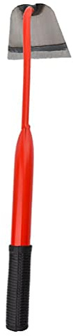 Biitfuu Acciaio + TPR, Attrezzo Portatile per Diserbo e Allentamento del Terreno, Zappa Manuale per Giardinaggio, 40 Cm (1)