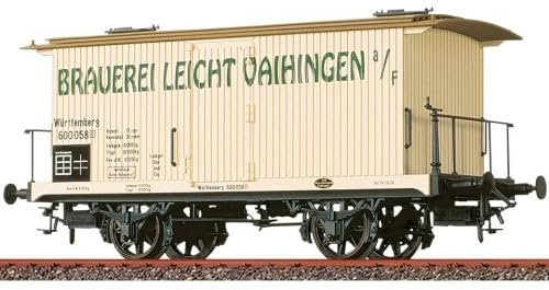47730 Gedeckter Güterwagen 'Brauerei Leicht Vaihingen', K.W.St.E., Ep.I
