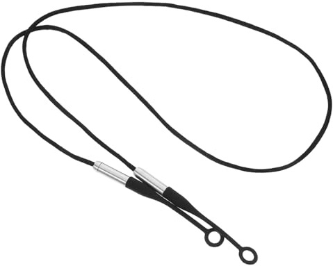 COSMEVIVI Magnetic Earplug Cord Soft Anti-Lost Lanyard Sturdy Material for Sleep and Hearing Protection Black